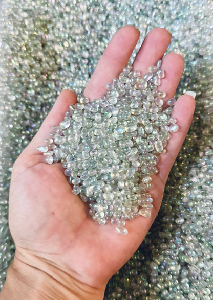 Bulk Crystal Chips, 1 Lb, Rose Quartz, Amethyst, Smoky Quartz, Carnelian, Labradorite, Citrine, Rainbow Moonstone, Black Tourmaline Chips