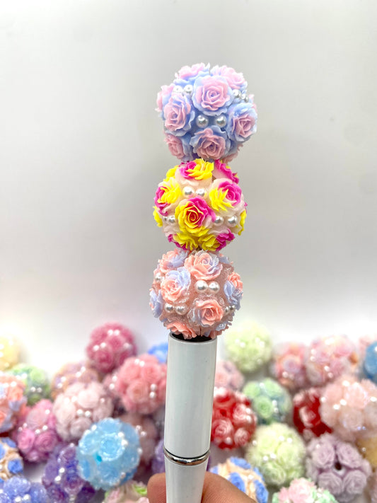 Must Have Flowers, Always and Always Luxury Acrylic Beads Emerald City Beads & Supplies