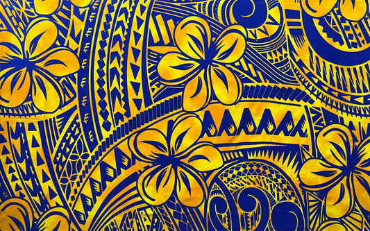 Plumeria Flower Polyester Sarong | Islands Fabric Islands Fabric