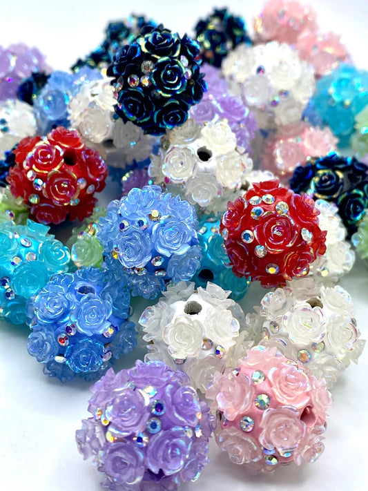 Kiss From a Rose Acrylic Beads Emerald City Beads & Supplies