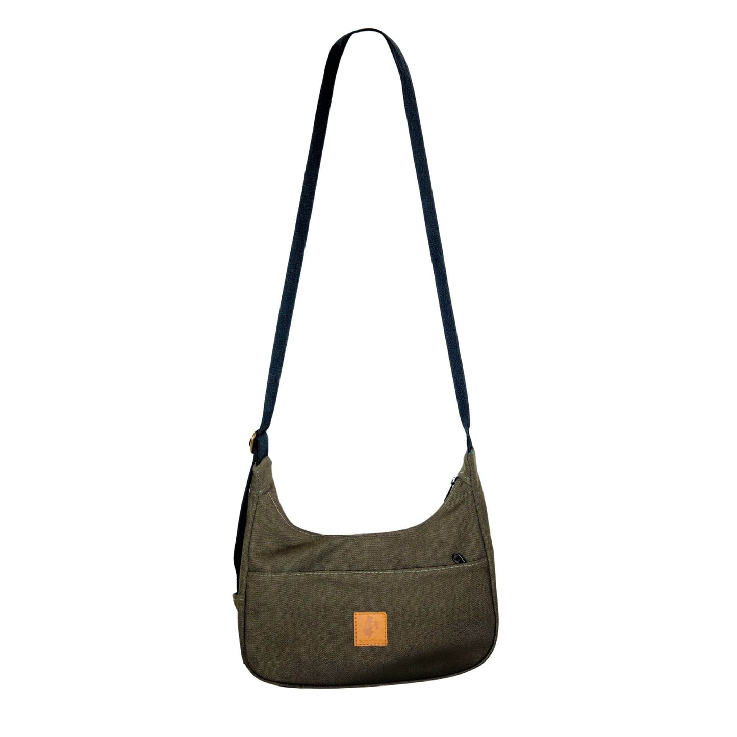 Crossbody Crescent Bag - Canvas Shoulder Bag for Women