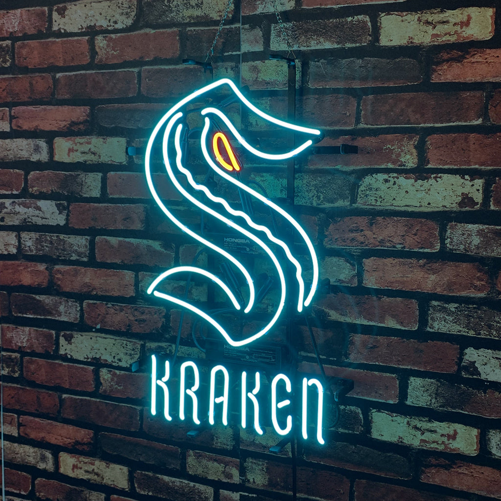 Seattle Kraken Neon Light Sign Neon Signs Land