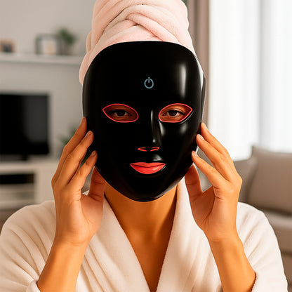 7 - in - 1 LED Light Therapy Face Mask – Advanced Skincare at Home! - Creative Freedom Collective