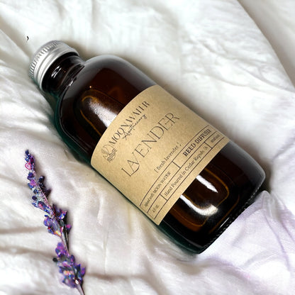 Lavender - REED DIFFUSER, Calming Aromatherapy Scent