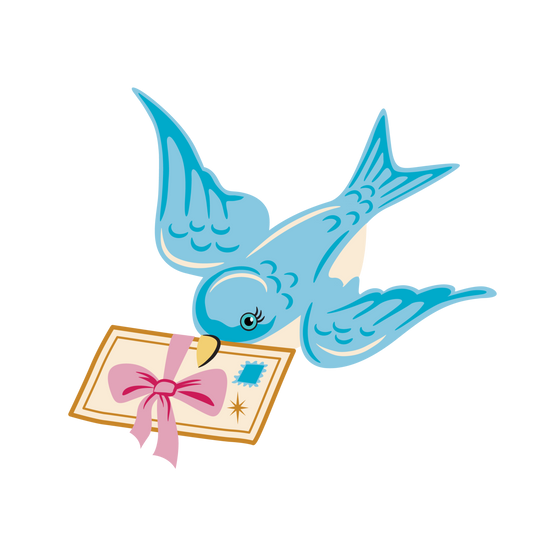 Flight of Fancy Brooch by 50's Vintage Dame x Lipstick & Chrome