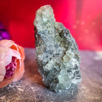 Light Green Cubic Fluorite from Hunan China