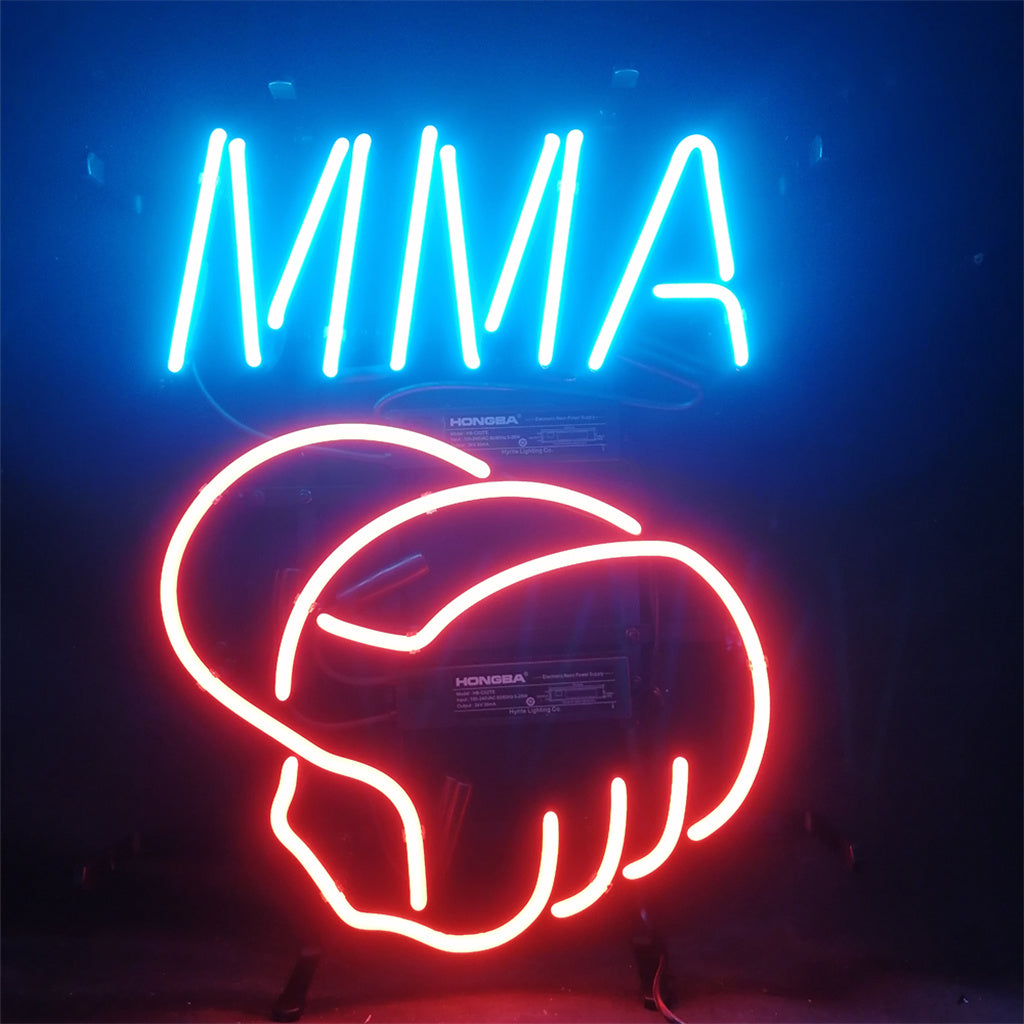 MMA Mixed Martial Arts Neon Signs Light Neon Signs Land
