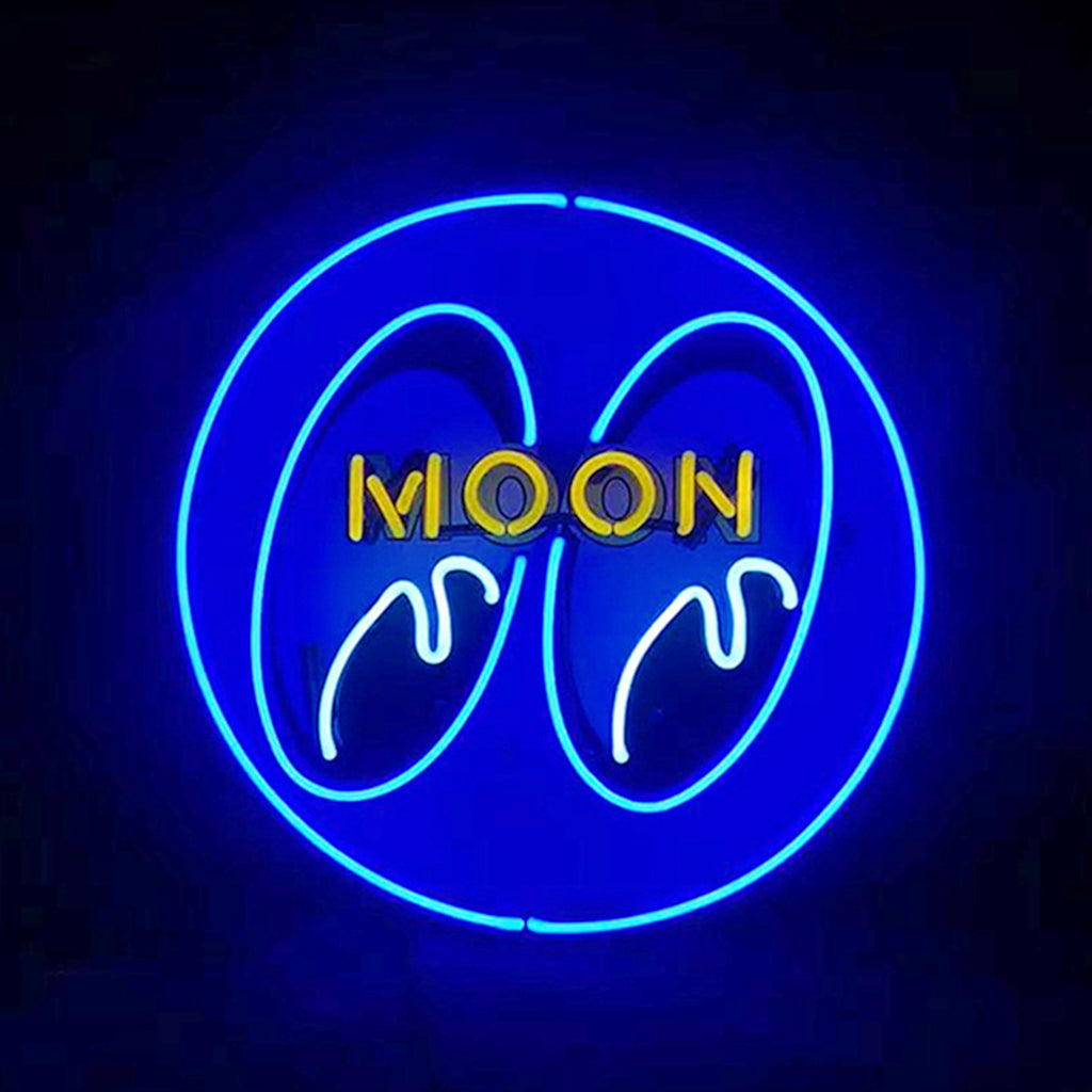 Moon Eyes Neon Signs Blue Neon Signs Land