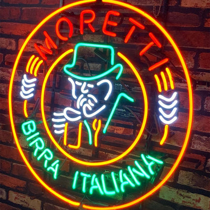 Moretti Birra Italiana Beer Neon Signs Neon Signs Land