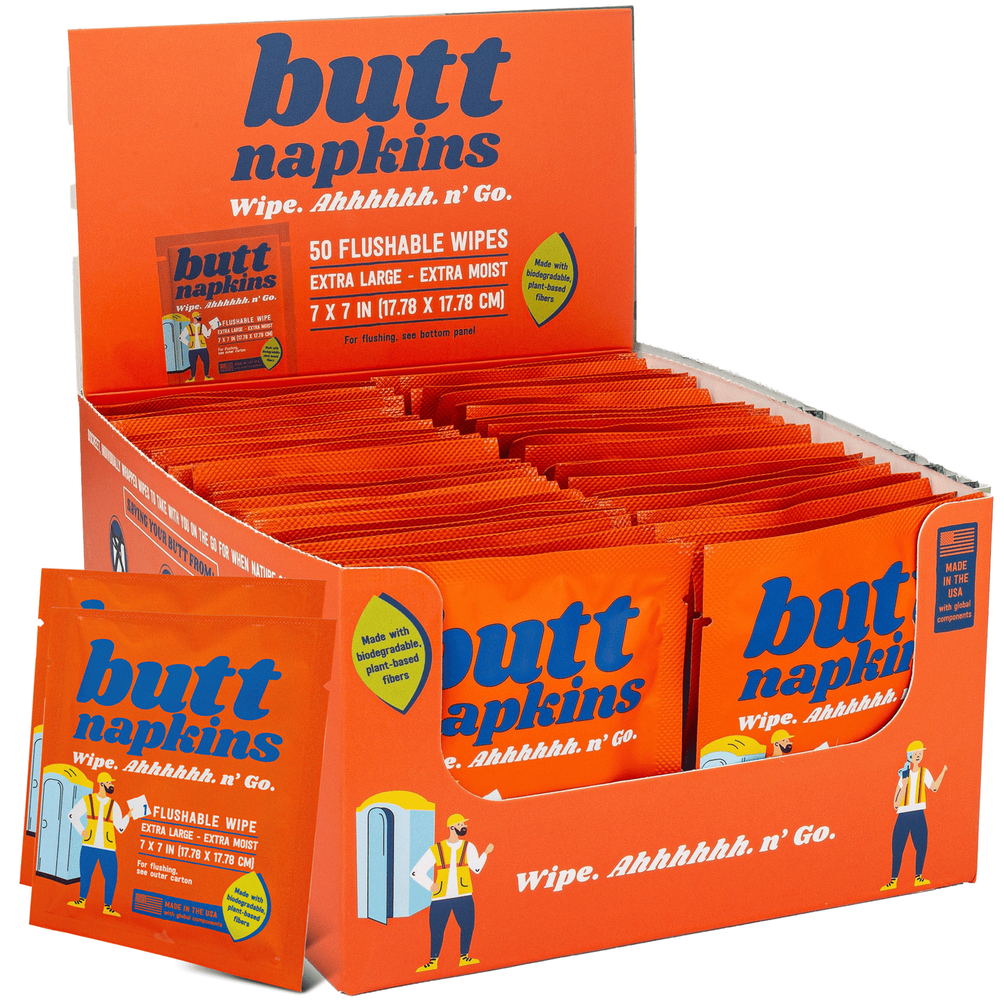 BUTT NAPKINS
