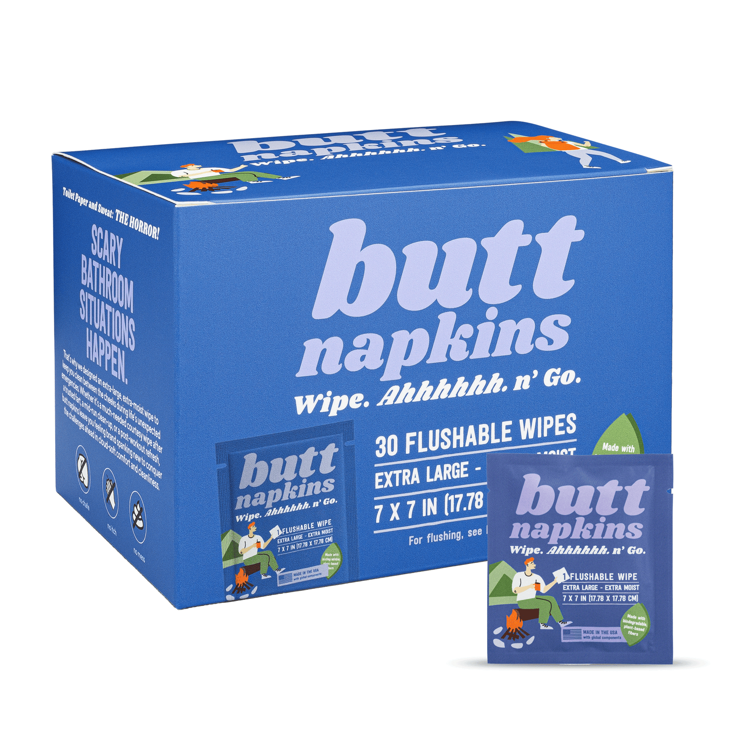 BUTT NAPKINS