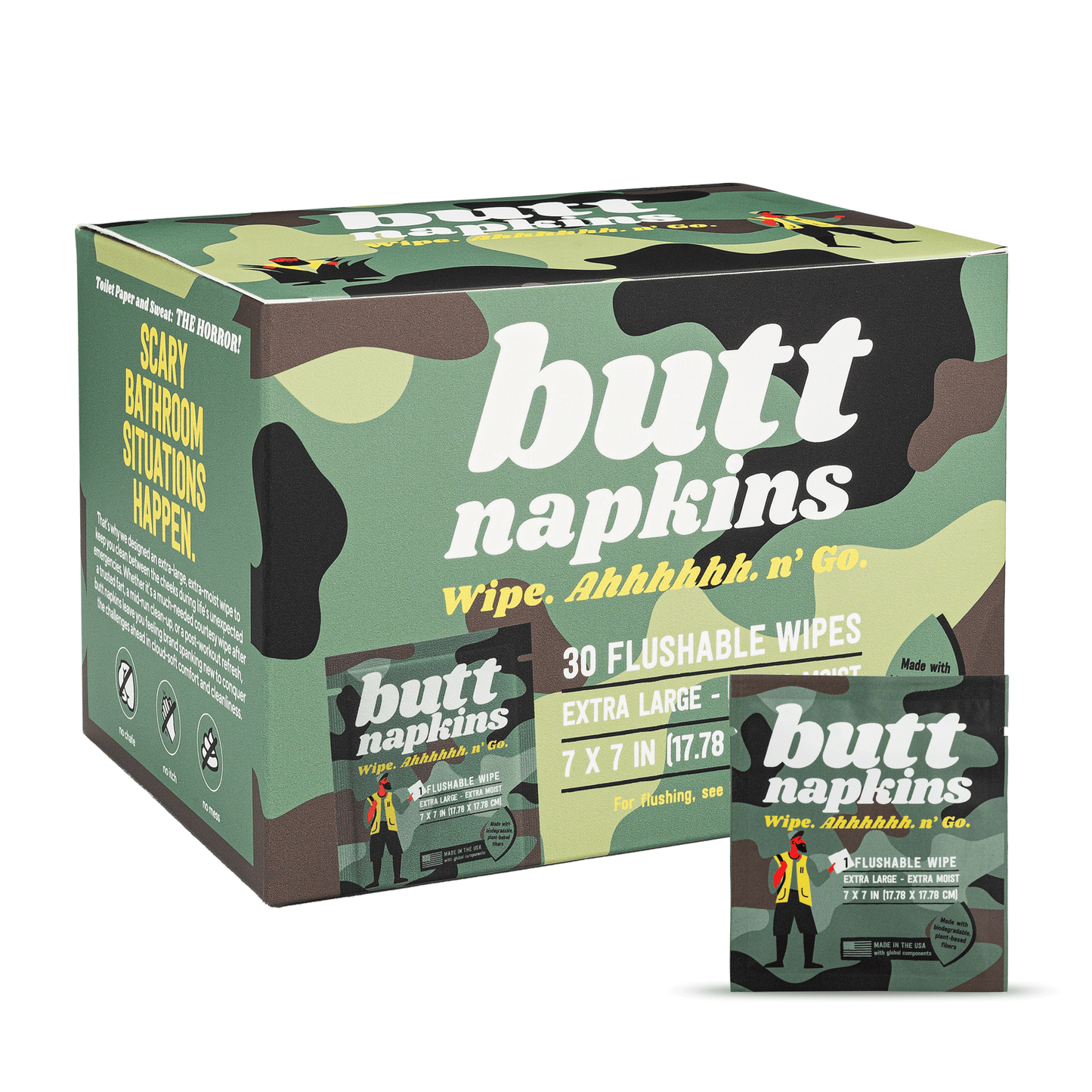 BUTT NAPKINS