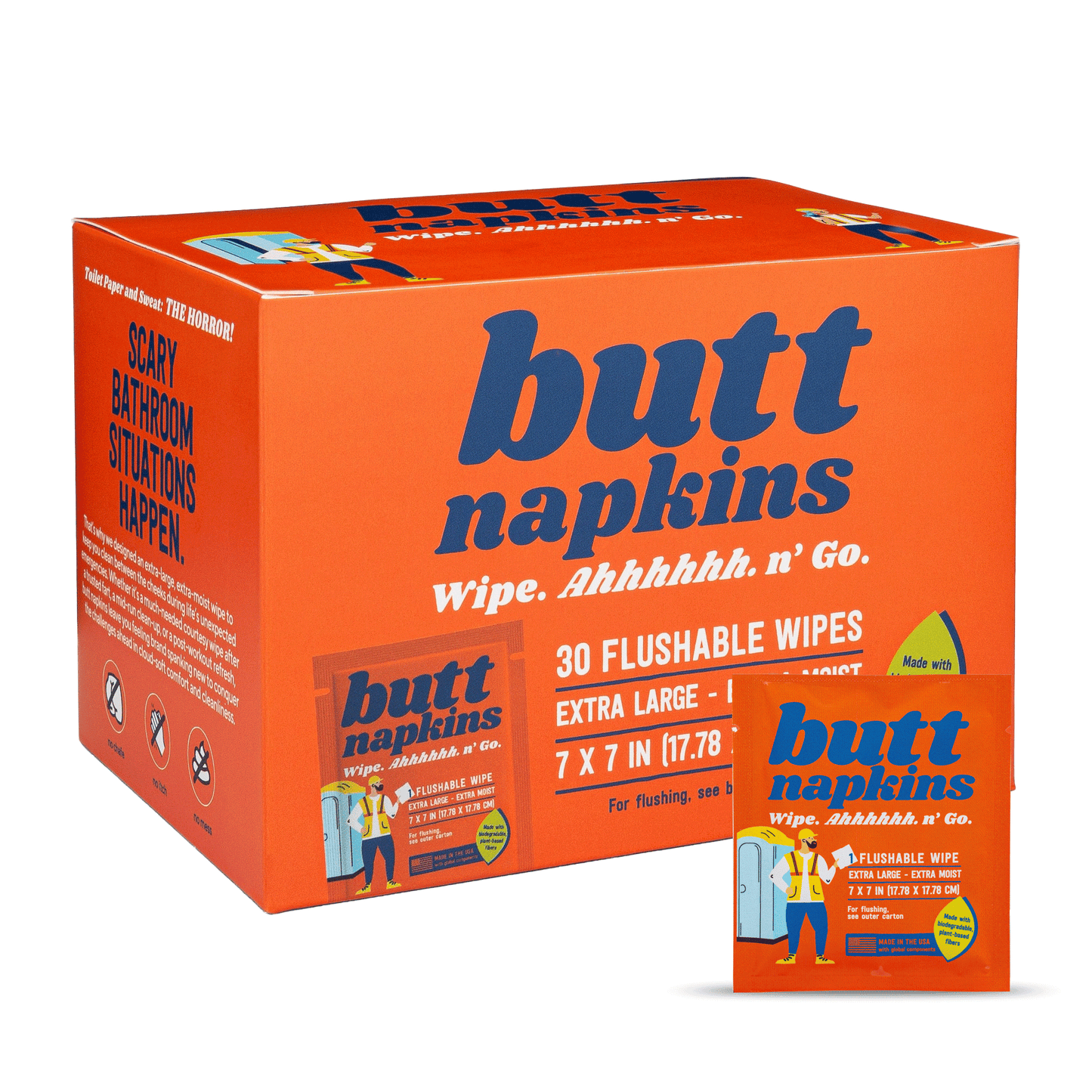BUTT NAPKINS