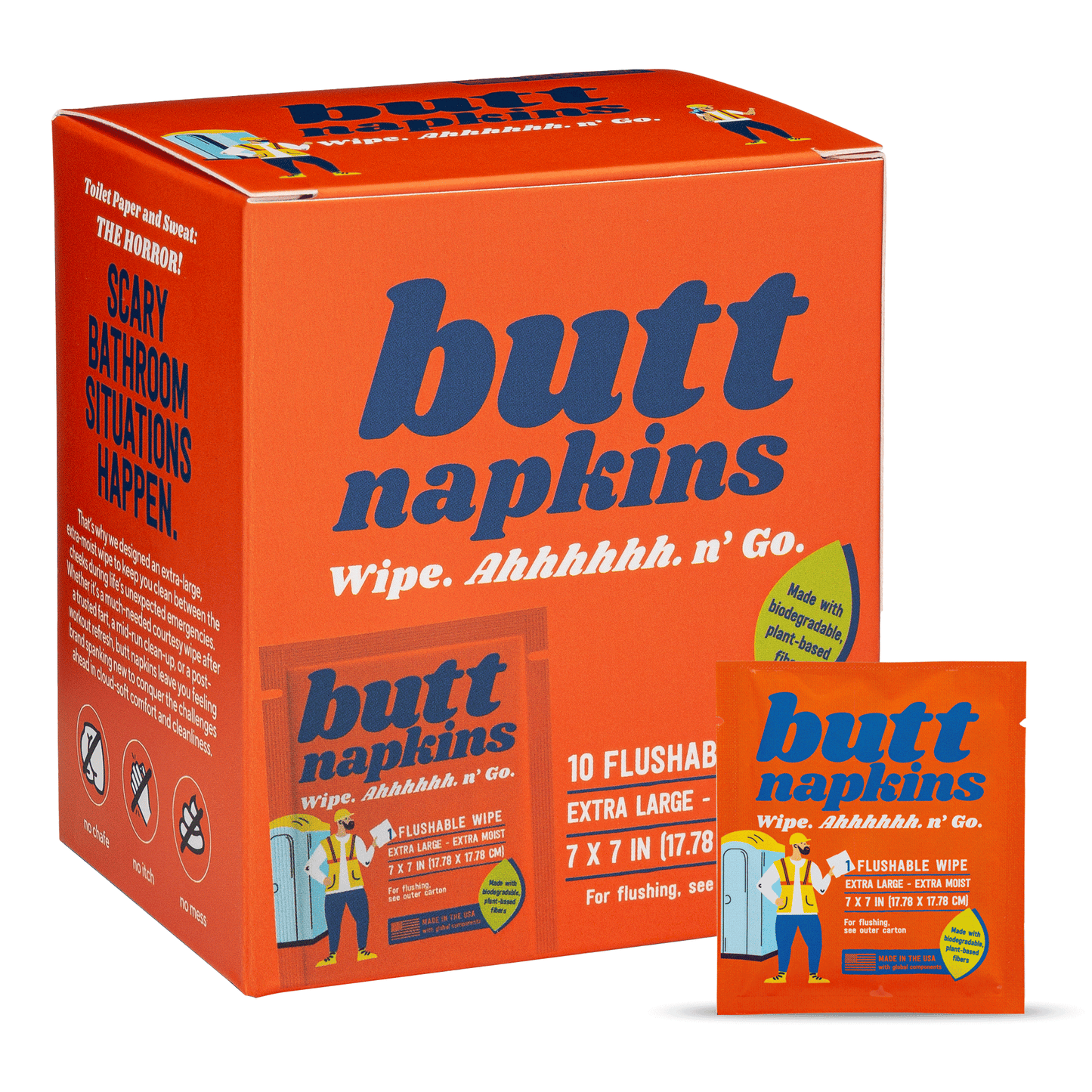BUTT NAPKINS