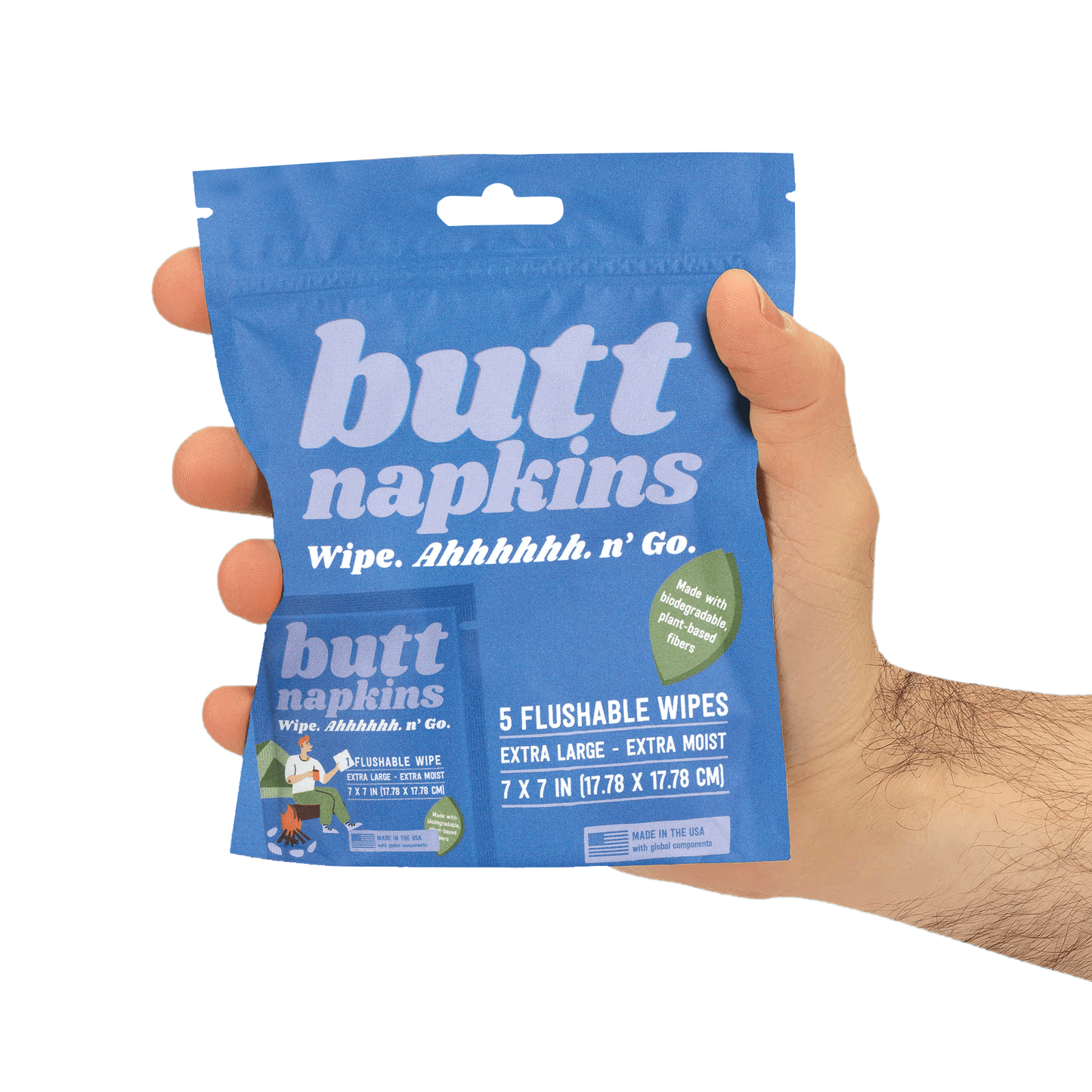 BUTT NAPKINS