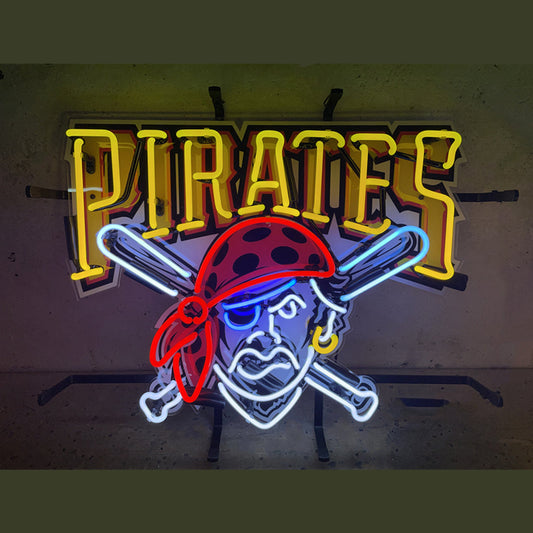 NLB Pittsburgh Pirates Neon Signs Light Neon Signs Land