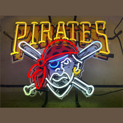 NLB Pittsburgh Pirates Neon Signs Light Neon Signs Land