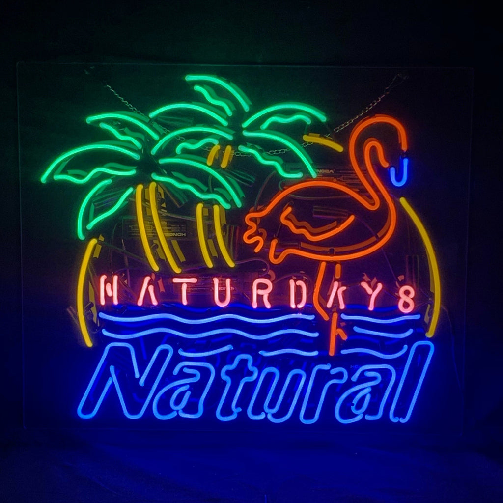 Natural Days Flaminigo Palm Tree Neon_Signs Neon Signs Land