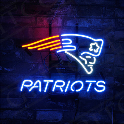 New England Patriots Neon Signs Light Neon Signs Land