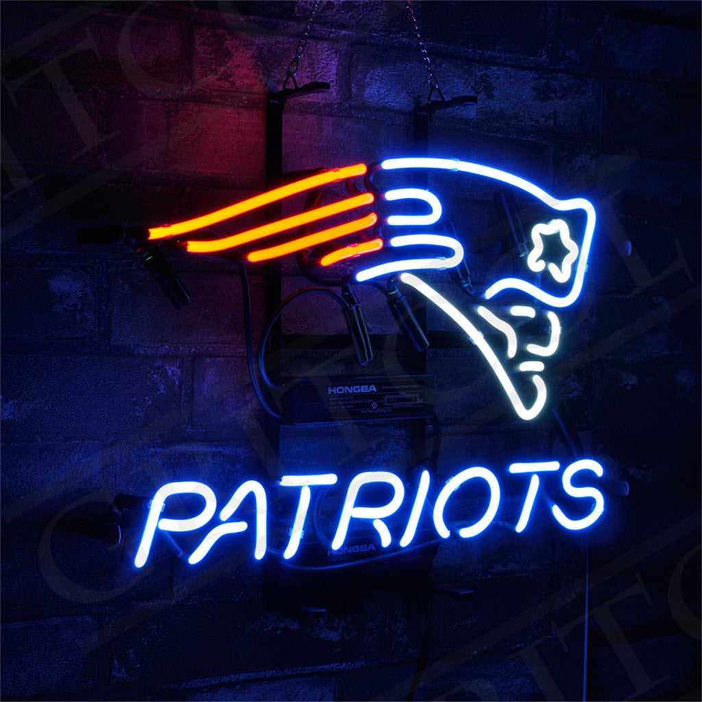 New England Patriots Neon Signs Light Neon Signs Land