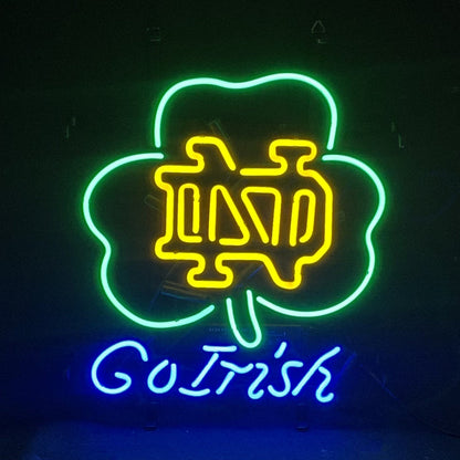Notre Dame Go Irish Neon Signs Light Neon Signs Land