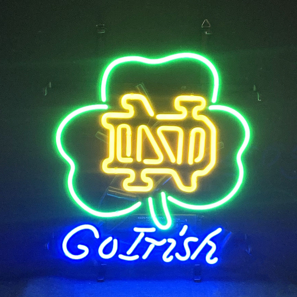 Notre Dame Go Irish Neon Signs Light Neon Signs Land