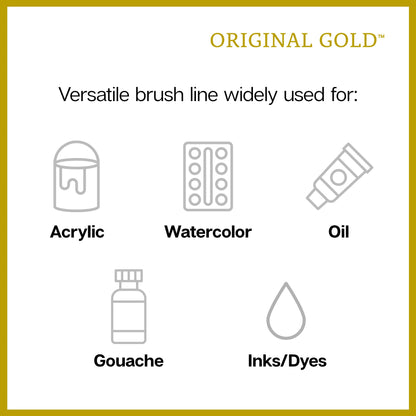 Original Gold® Brushes 12 pc