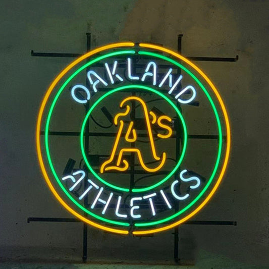 Oakland Athletics A's Neon Signs Light Neon Signs Land