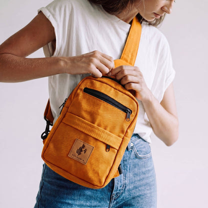 Large Canvas Crossbody Sling Bags |  Umoja