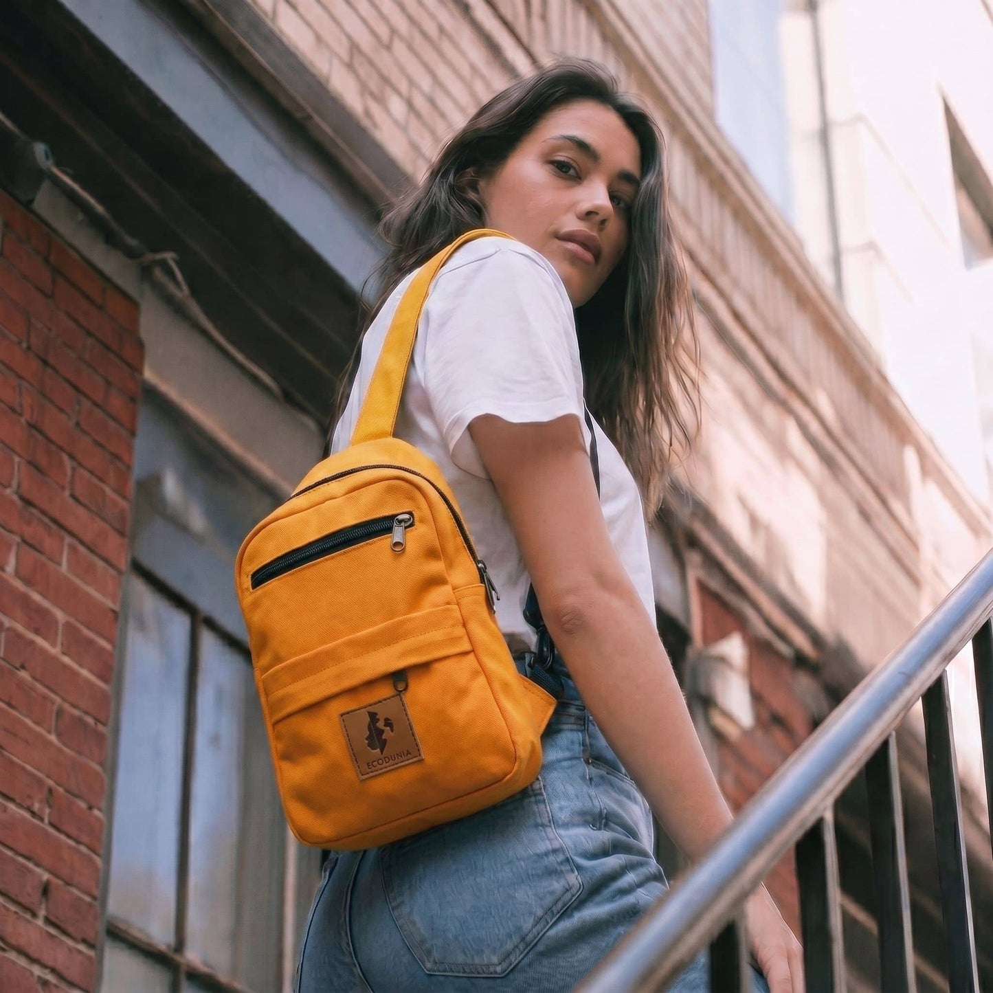 Large Canvas Crossbody Sling Bags |  Umoja