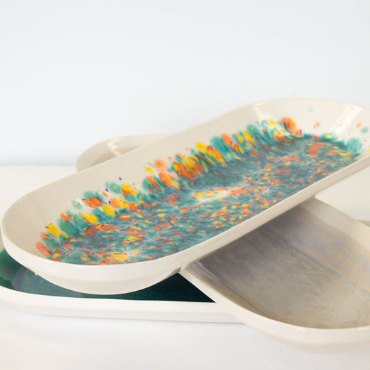 Artisan Long Oval Dish prodigalpottery
