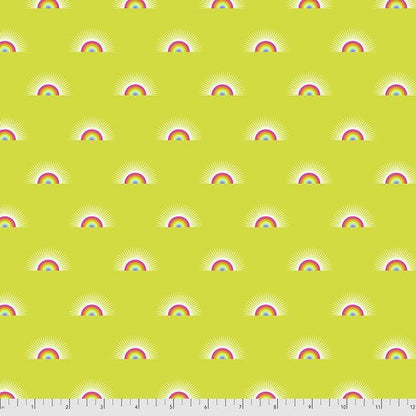 TULA PINK DAYDREAMER SUNDAZE PINEAPPLE COTTON QUILT CRAFT FABRIC BY THE YARD