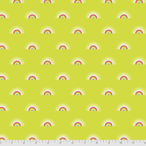 TULA PINK DAYDREAMER SUNDAZE PINEAPPLE COTTON QUILT CRAFT FABRIC BY THE YARD