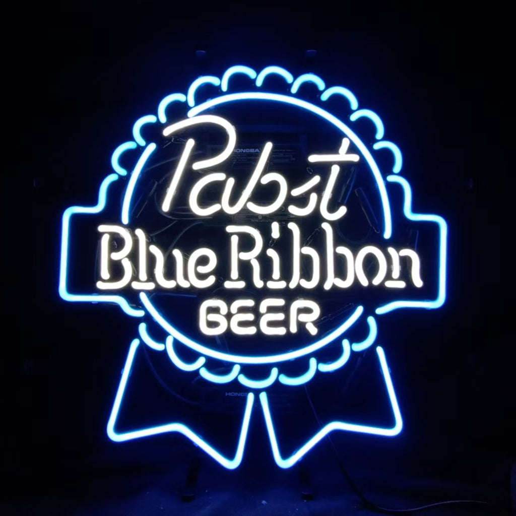 Pabst Blue Ribbon Beer Logo Neon Signs Neon Signs Land