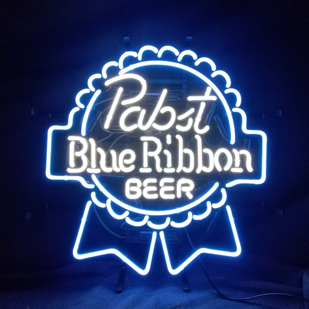 Pabst Blue Ribbon Beer Logo Neon Signs Neon Signs Land