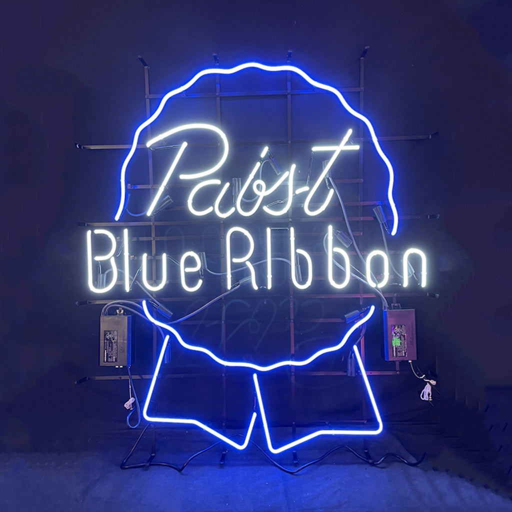 Pabst Blue Ribbon Neon Signs Light Neon Signs Land