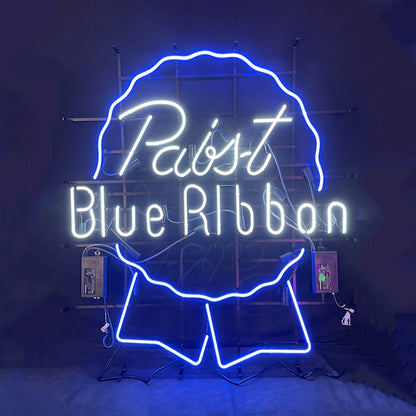 Pabst Blue Ribbon Neon Signs Light Neon Signs Land