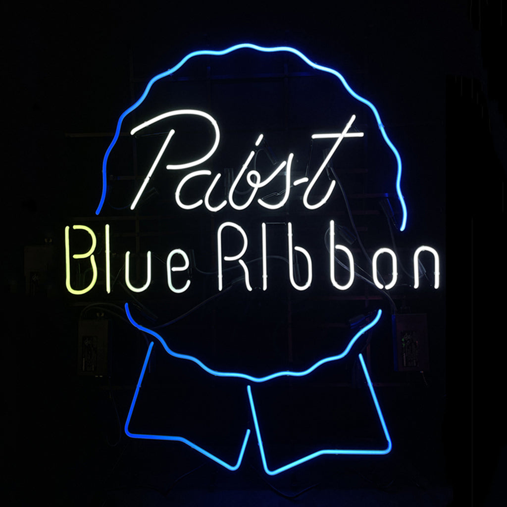 Pabst Blue Ribbon Neon Signs Light Neon Signs Land