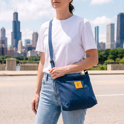 The Mini Amani Canvas Crossbody Bag Unisex