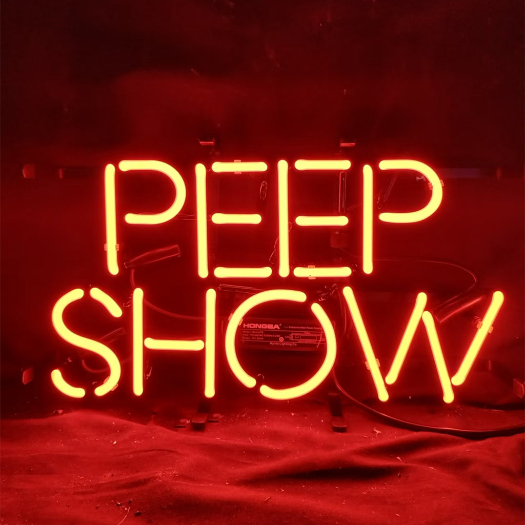 Peep Show Neon Signs Neon Signs Land