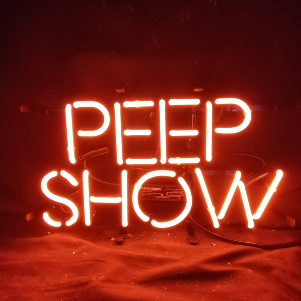 Peep Show Neon Signs Neon Signs Land