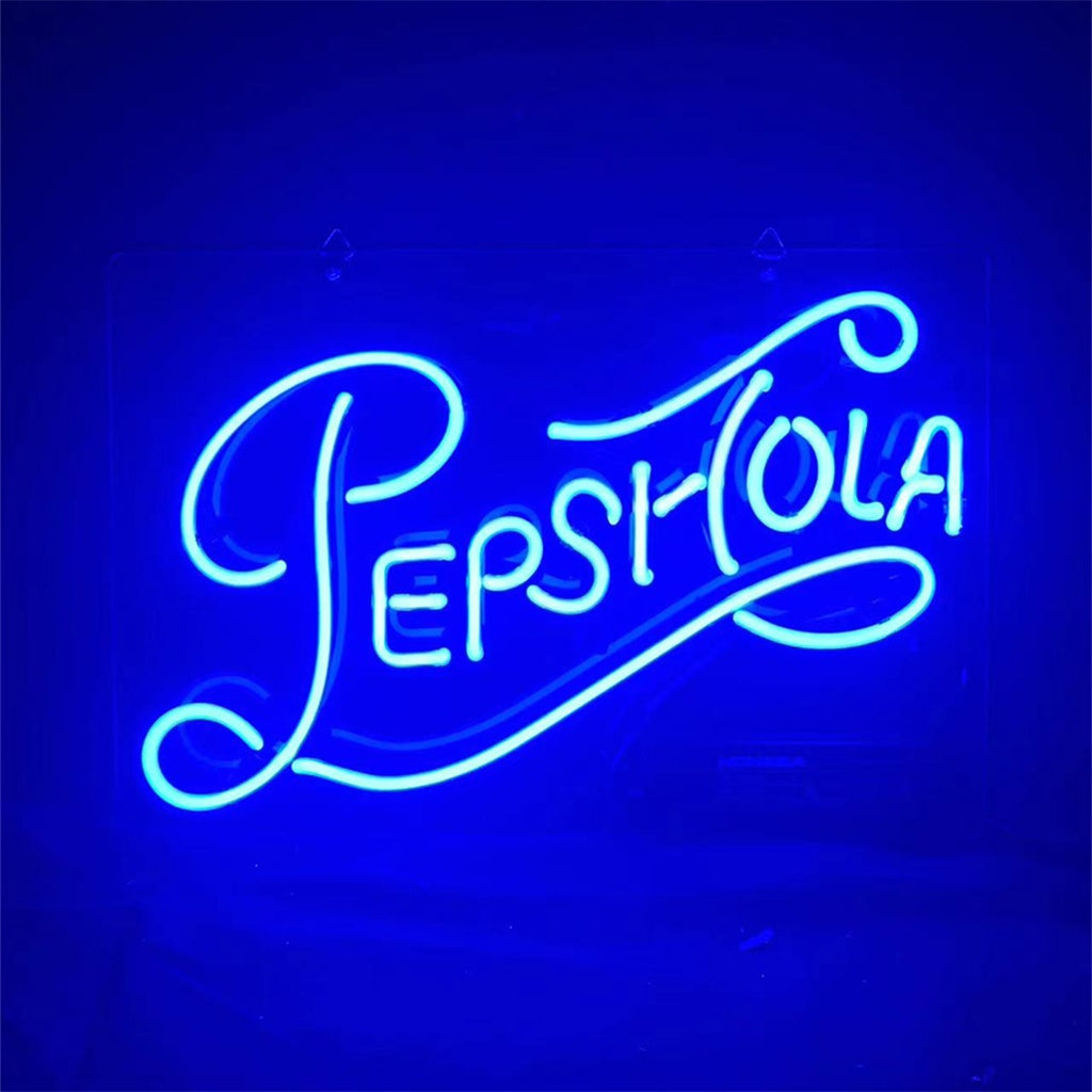 Pepsi Cola Font Neon Signs Neon Signs Land