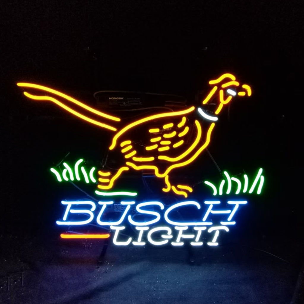 Pheasant Busch Light Neon Signs Neon Signs Land