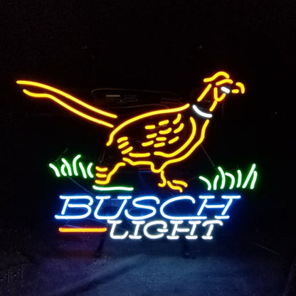 Pheasant Busch Light Neon Signs Neon Signs Land