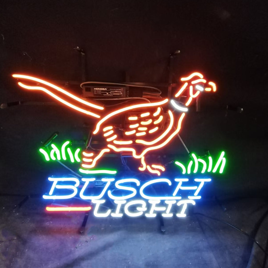 Pheasant Busch Light Neon Signs Neon Signs Land