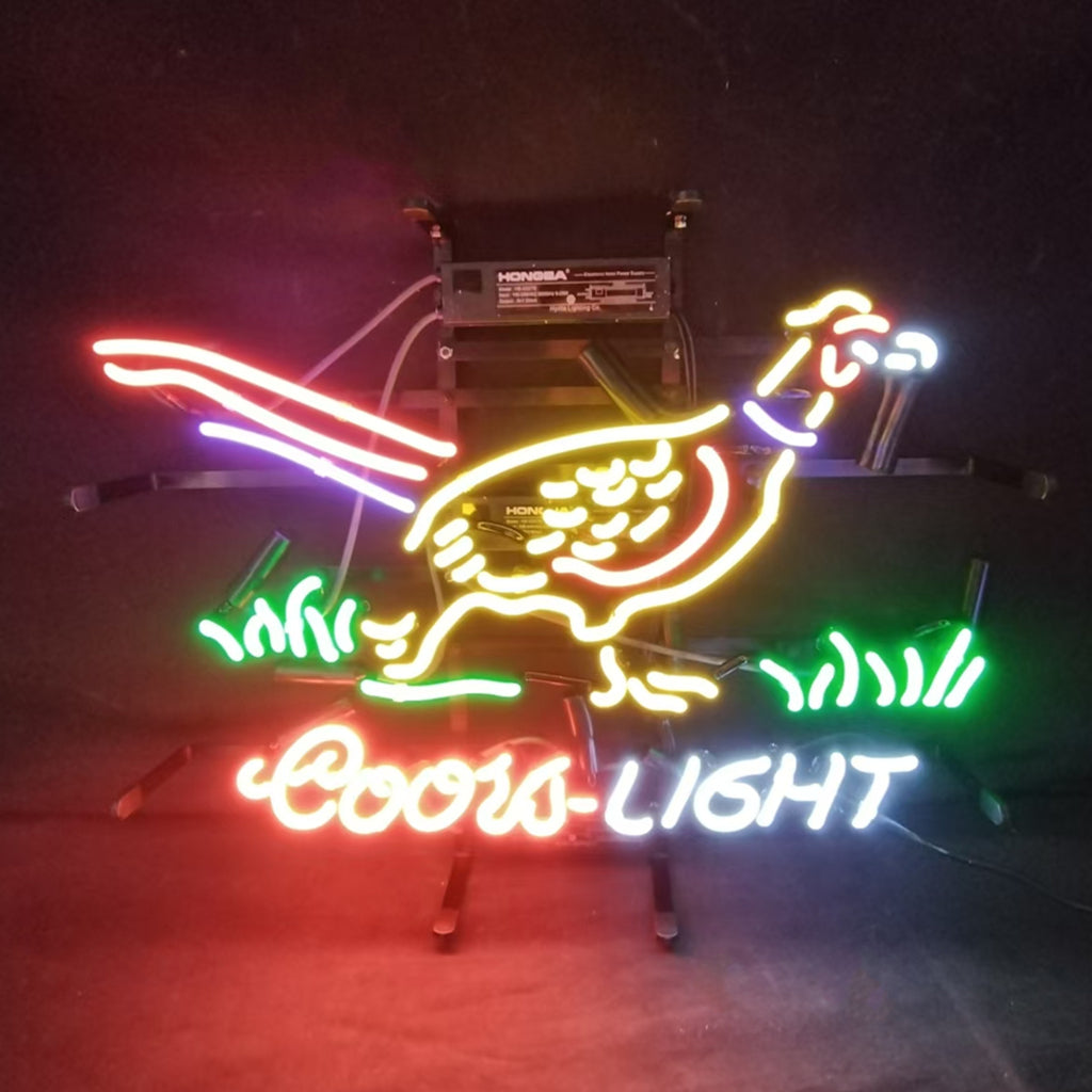 Pheasant Coors Light Neon Light Sign Neon Signs Land