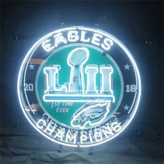 Philadelphia Eagles 2018 Champions Cup Neon Signs Neon Signs Land