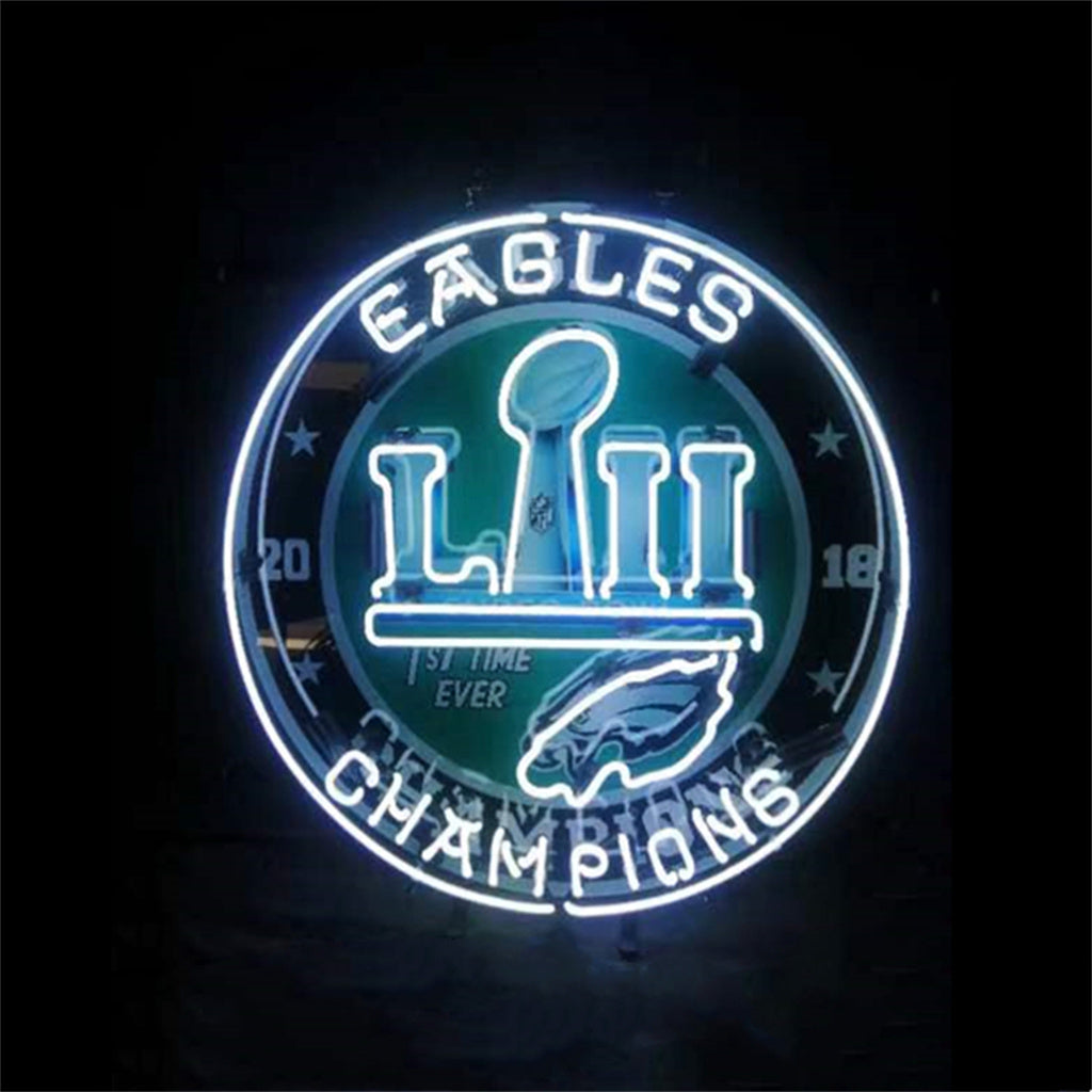 Philadelphia Eagles 2018 Champions Cup Neon Signs Neon Signs Land