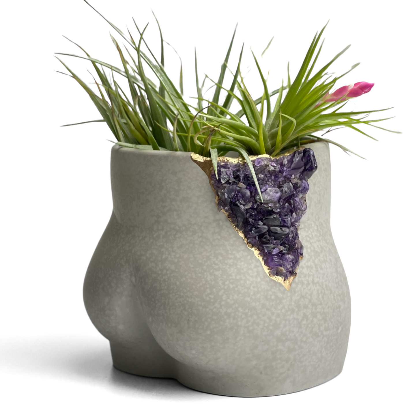 Amethyst Butt Planter