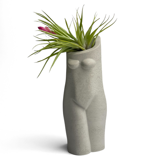 Female Body Vase | AIR PLANT HOLDER